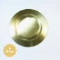 Preview: Kerzenständer | 103 | Gold | Kerzenteller rund 17 cm